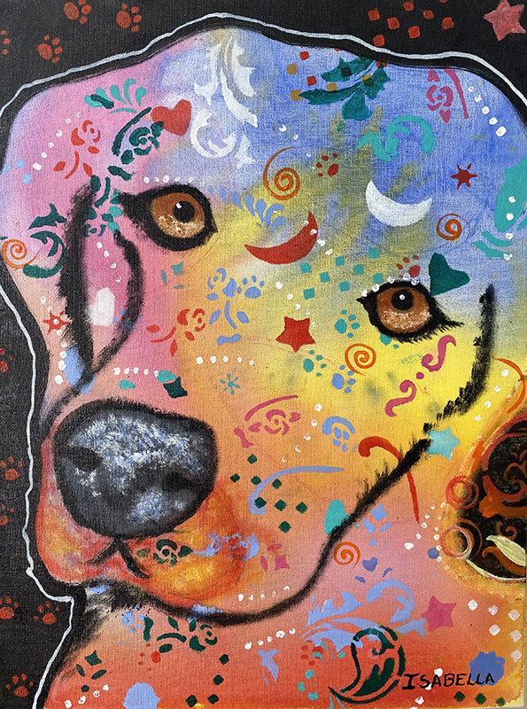Meu amigo cão - 30  x 40 - AST - 2021